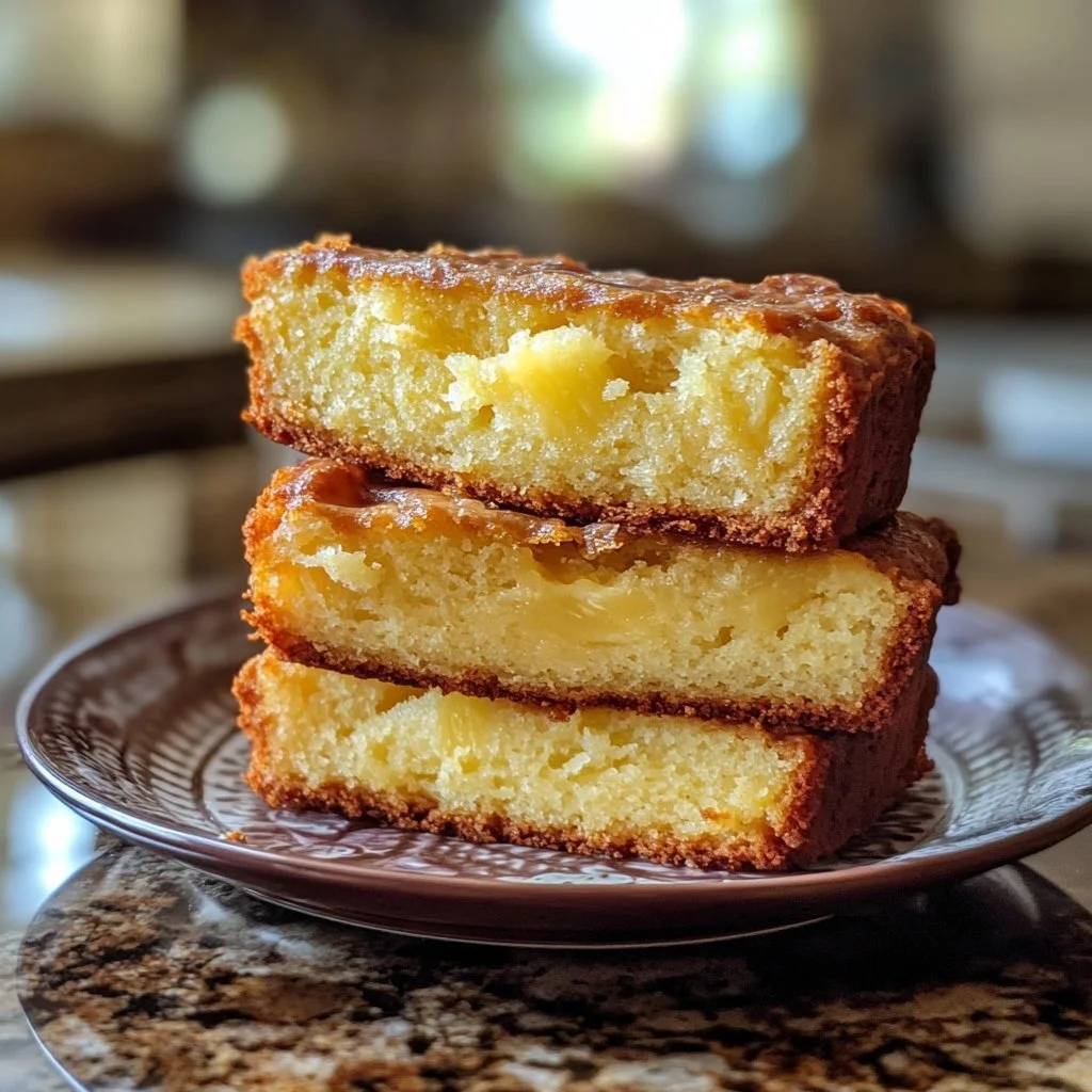Delicious homemade Pineapple Quick Bread sliced and served on a plate