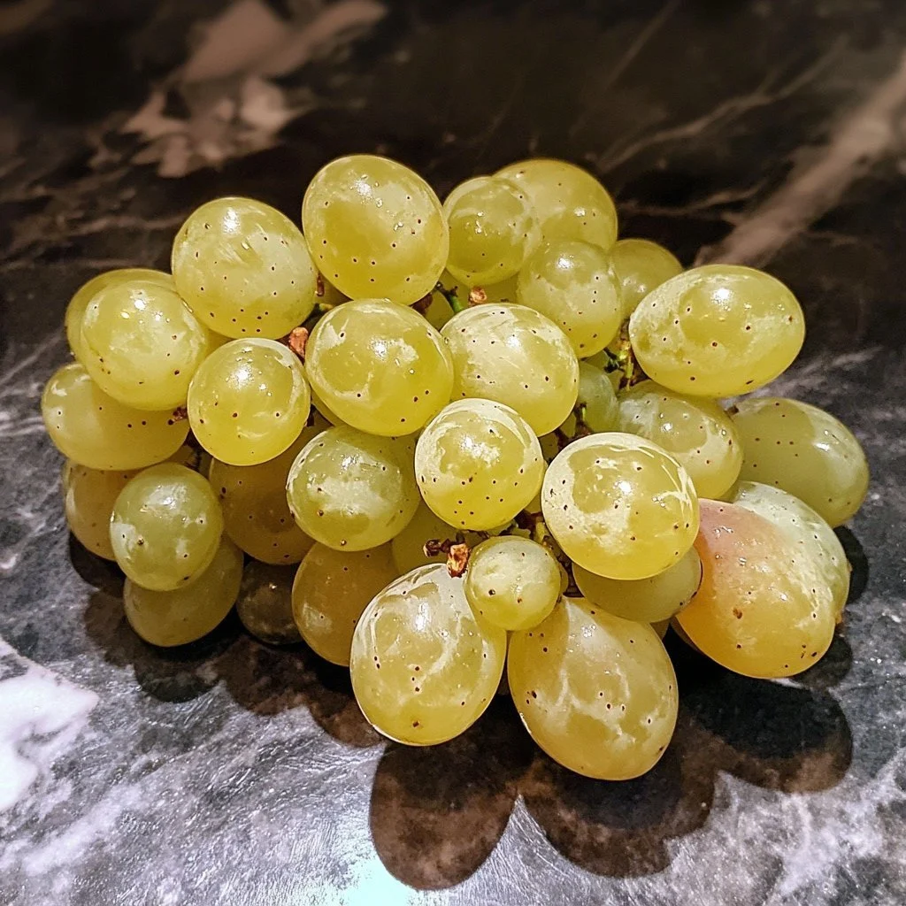 Harvested Prosecco grapes in a vineyard ready for winemaking.