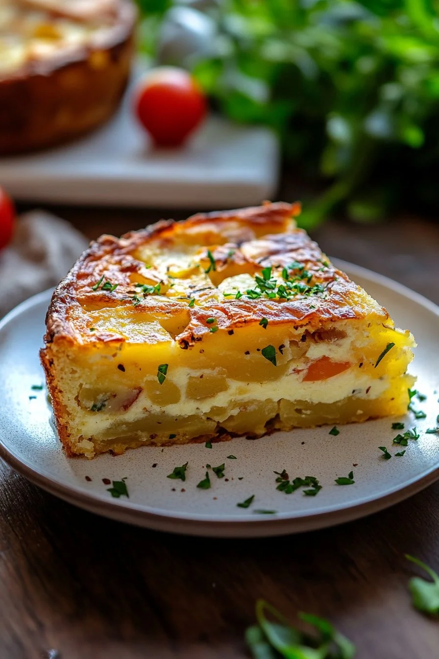 Savory German Potato Cake