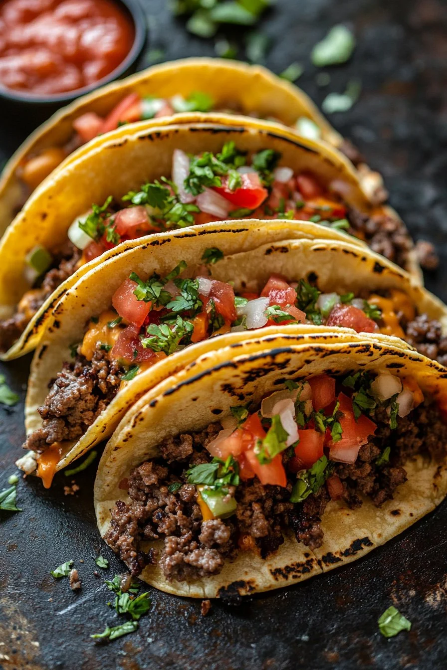 Smash Burger Tacos