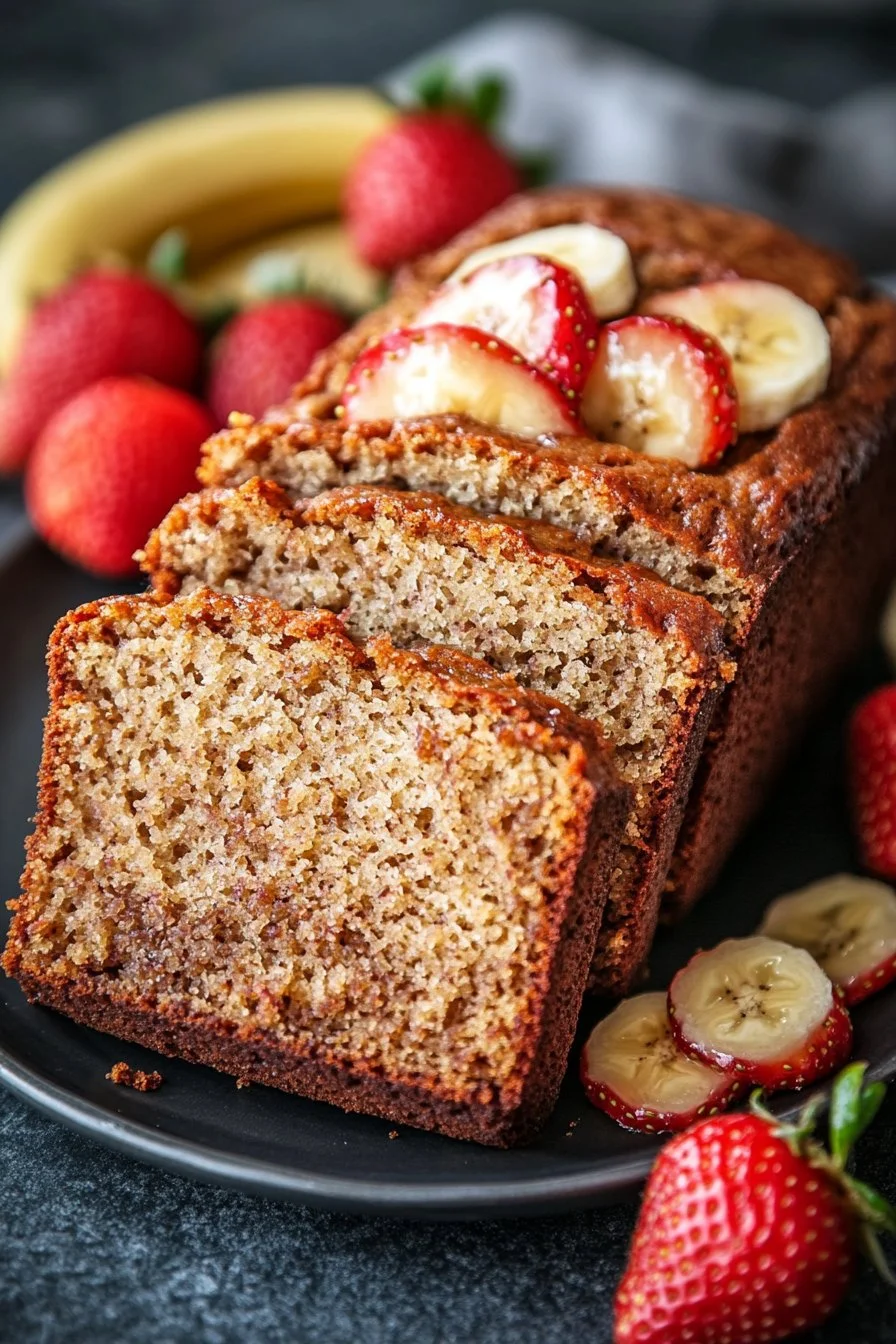 Strawberry Banana Bread