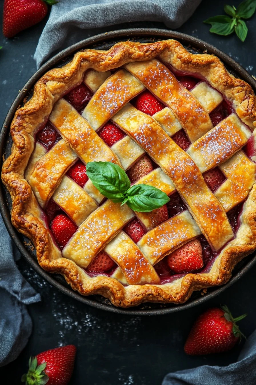 Strawberry Rhubarb Pie