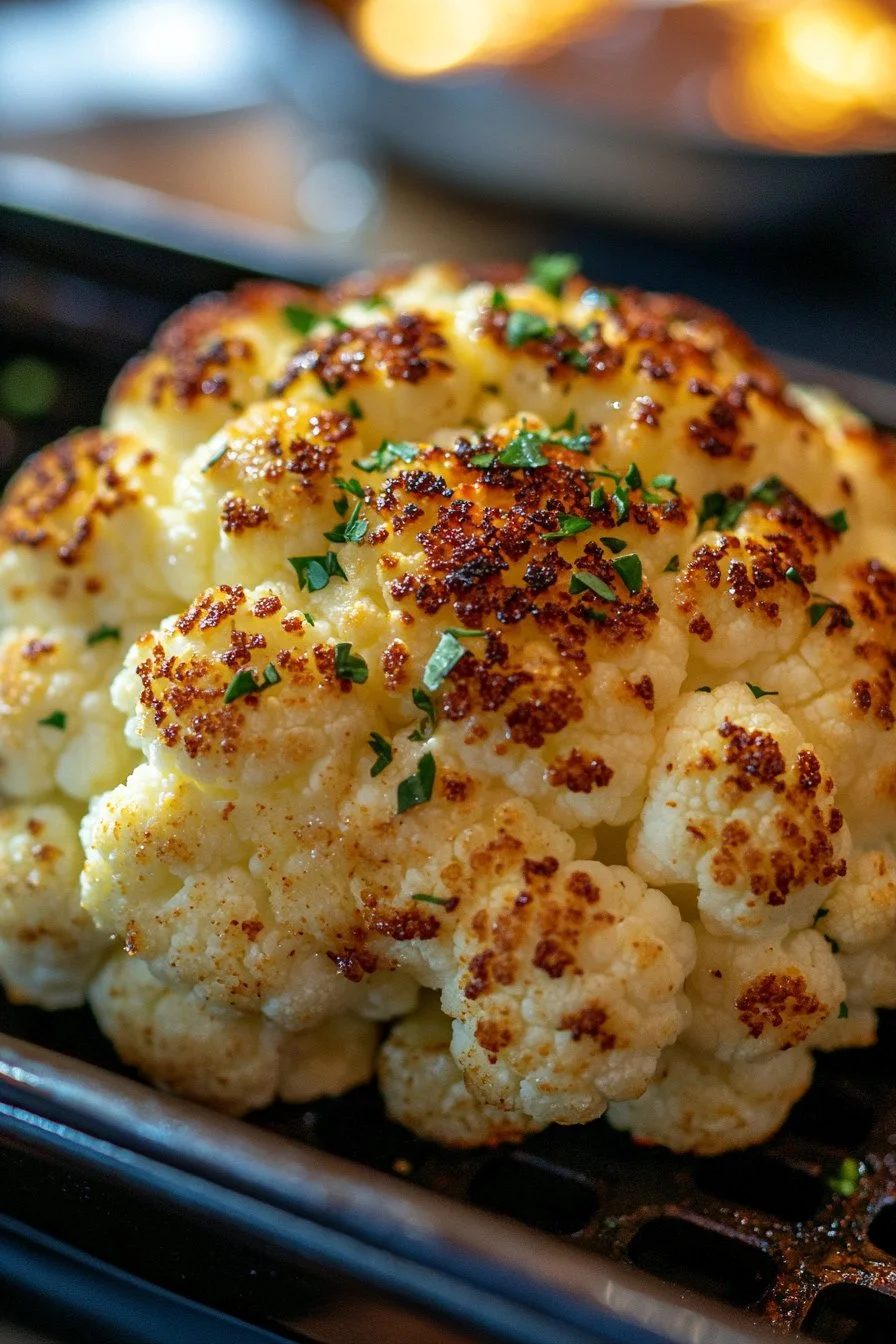 Whole Roasted Cauliflower