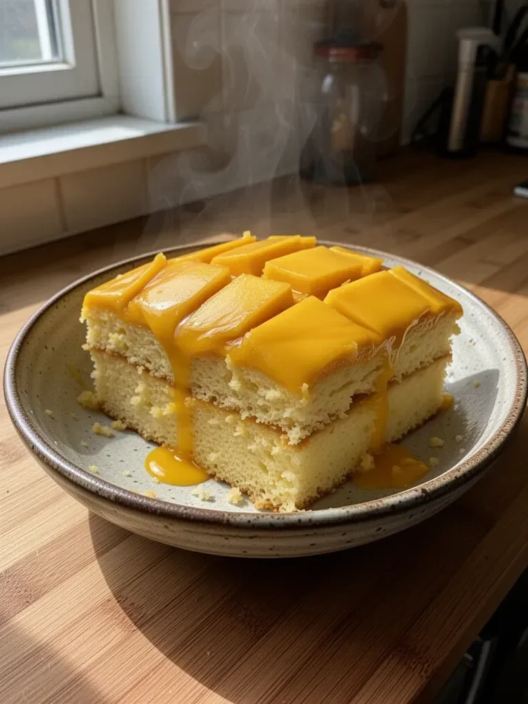 Asian Bakery-Style Mango Cake