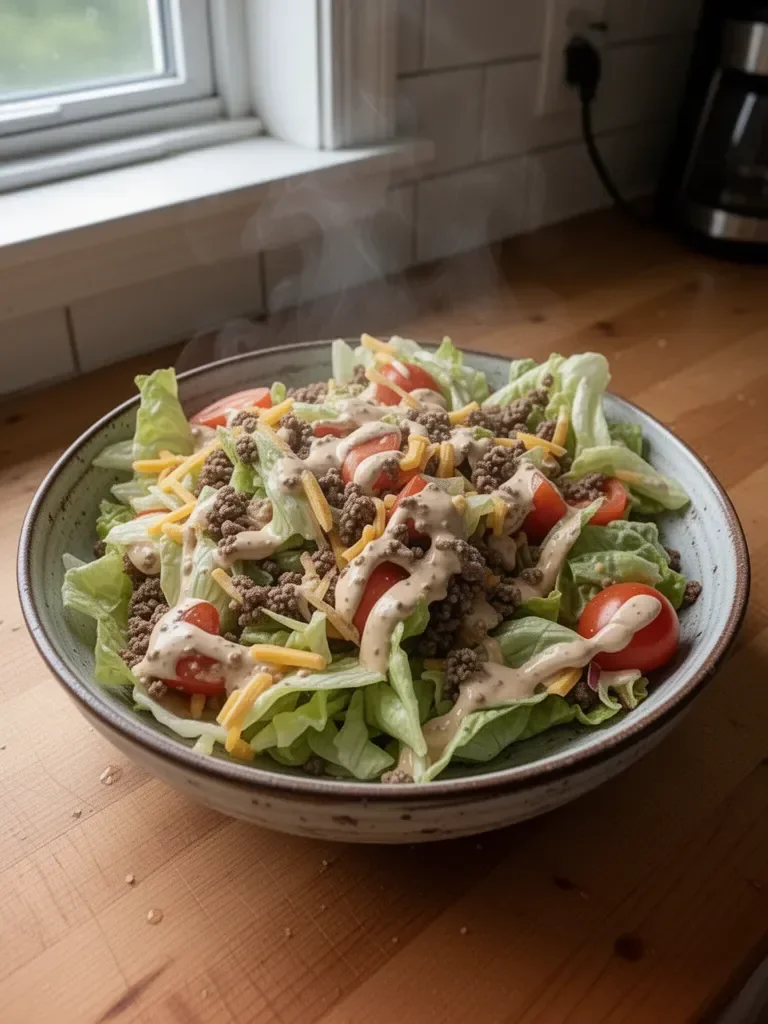 Big Mac Salad: Keto-Friendly Flavor Explosion