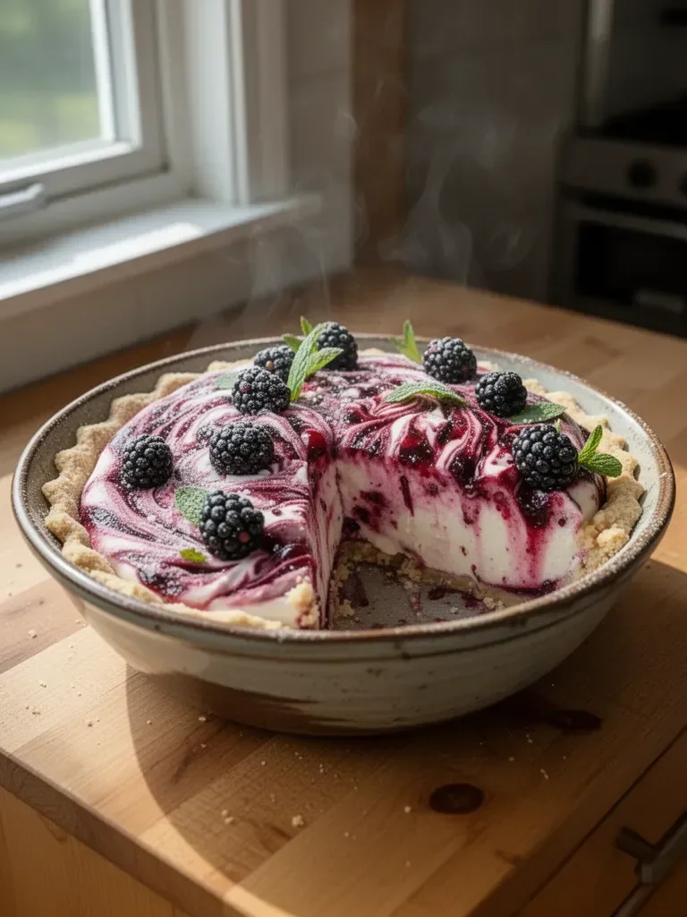 Blackberry Lemonade Pie
