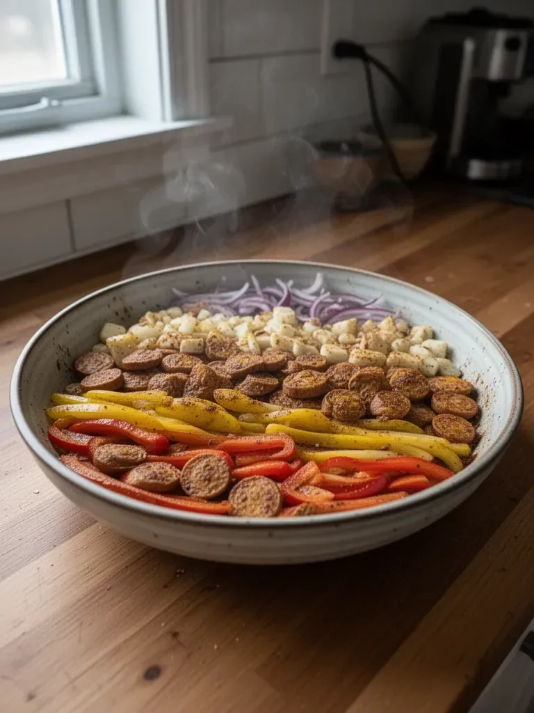 Cajun Inspired Sheet Pan Dinner