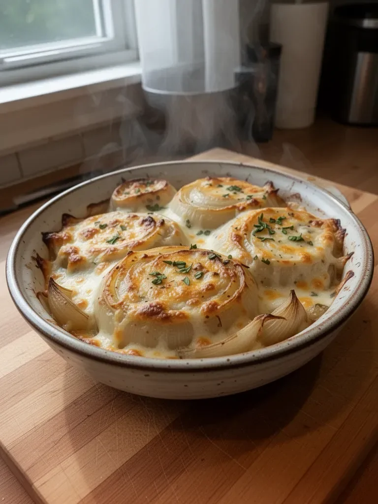 Cheesy Baked Onions: A Southern Specialty