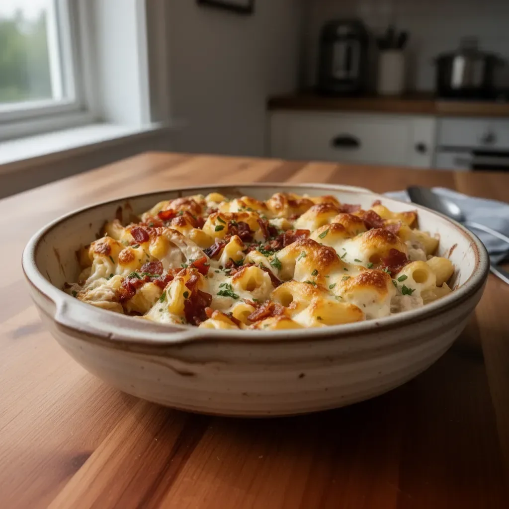 Delicious Crazy Good Casserole ready to be served