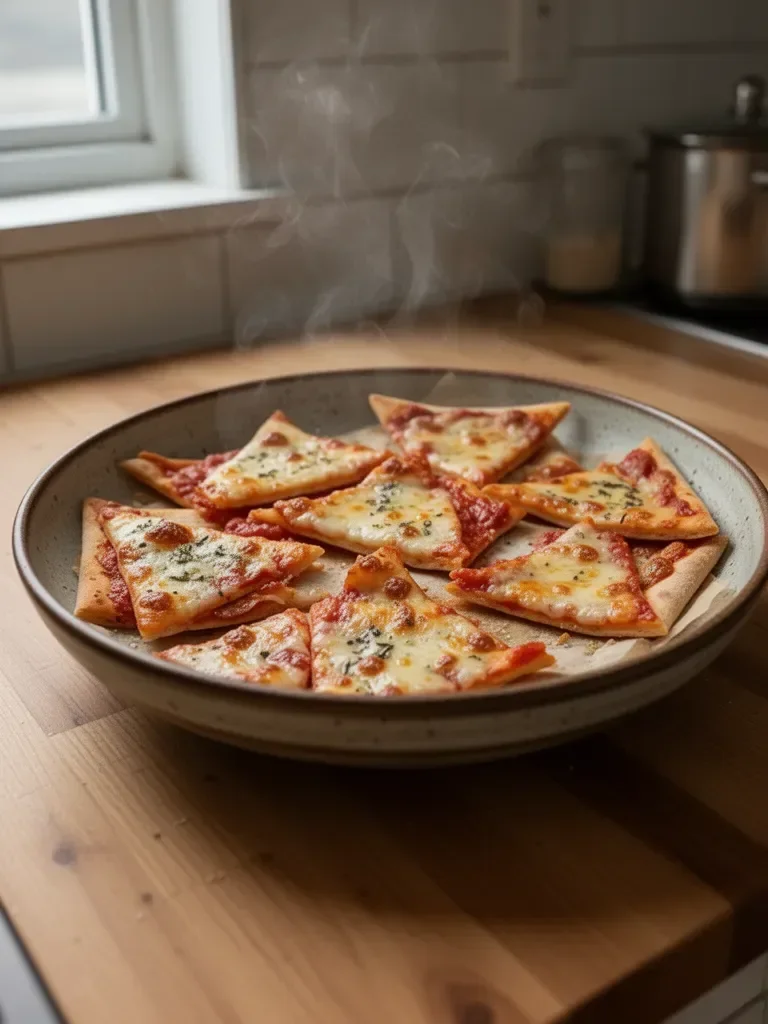 Crispy Pizza Chips