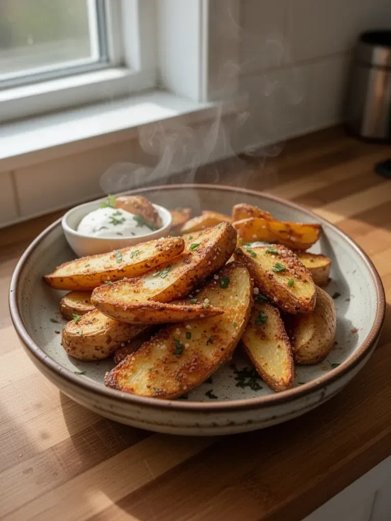 Crispy Potato Wedges