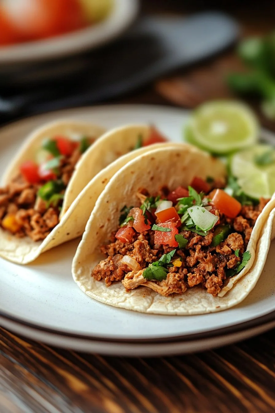 Crockpot Chicken Taco Meat