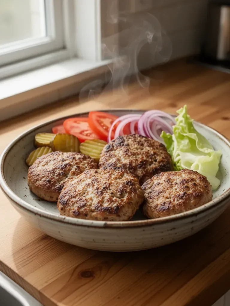 Easy and Healthy Turkey Burger
