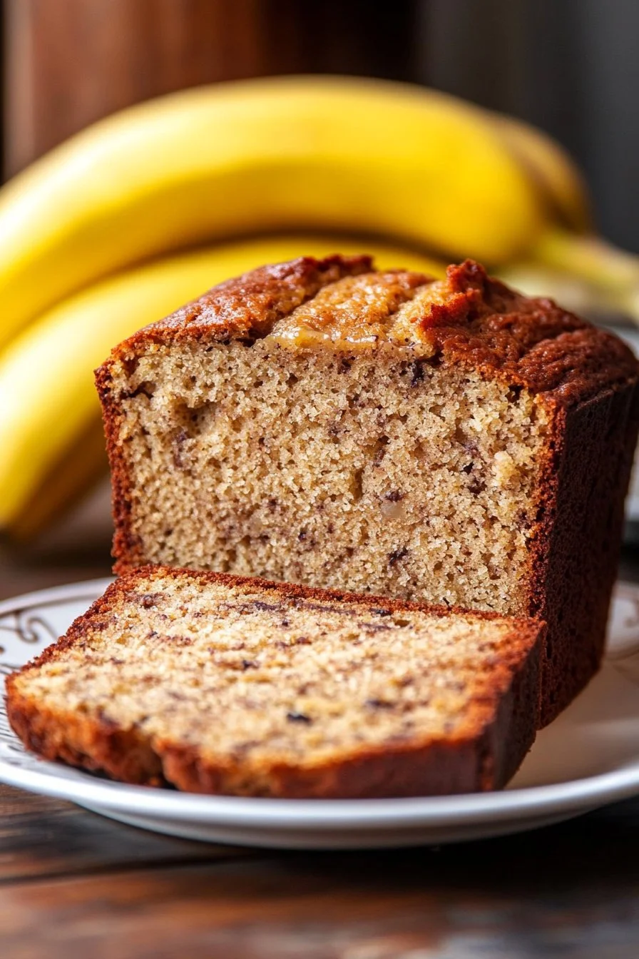 Easy Cake Mix Banana Bread