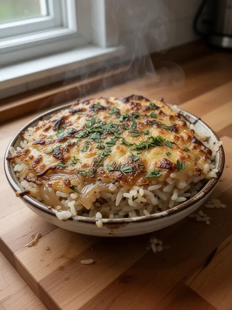 French Onion Soup Rice
