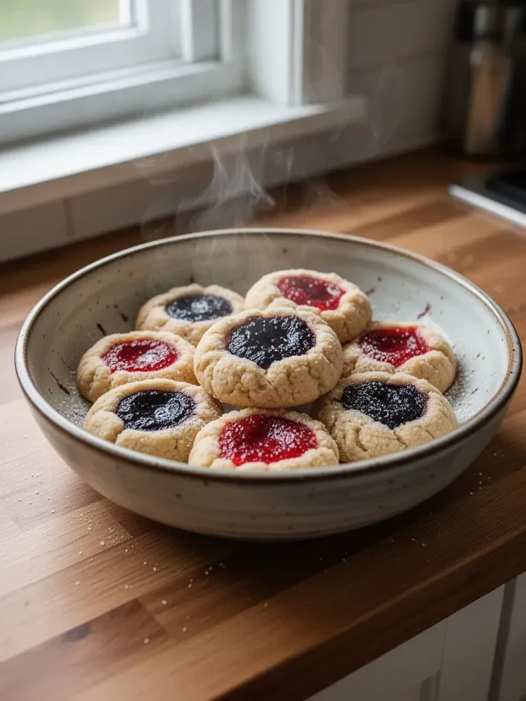 Fruity Thumbprint Cookies