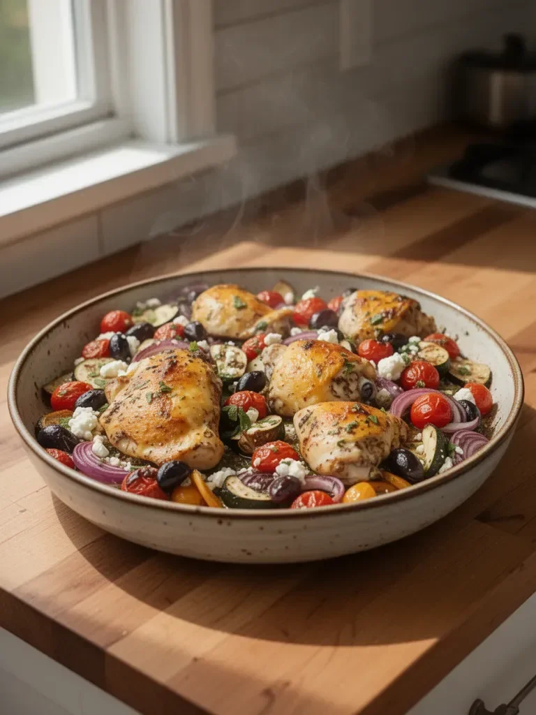 Greek Sheet Pan Chicken