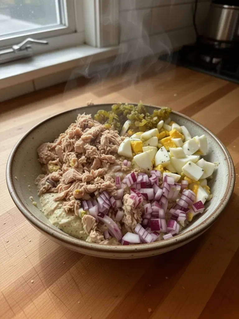 Healthy Tuna Egg Salad