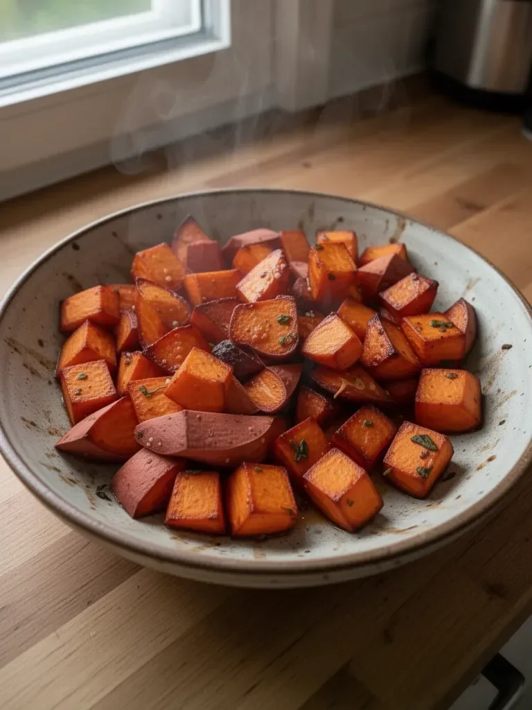 Honey Roasted Sweet Potatoes