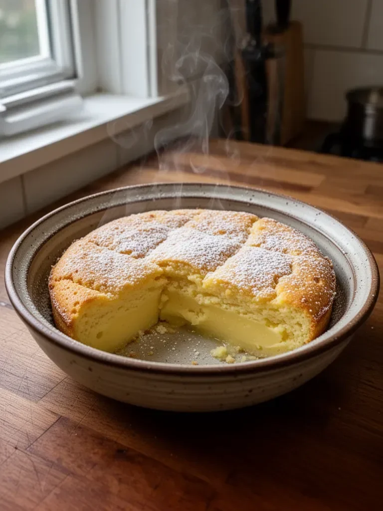 Italian Grandma’s Lemon Custard Cake
