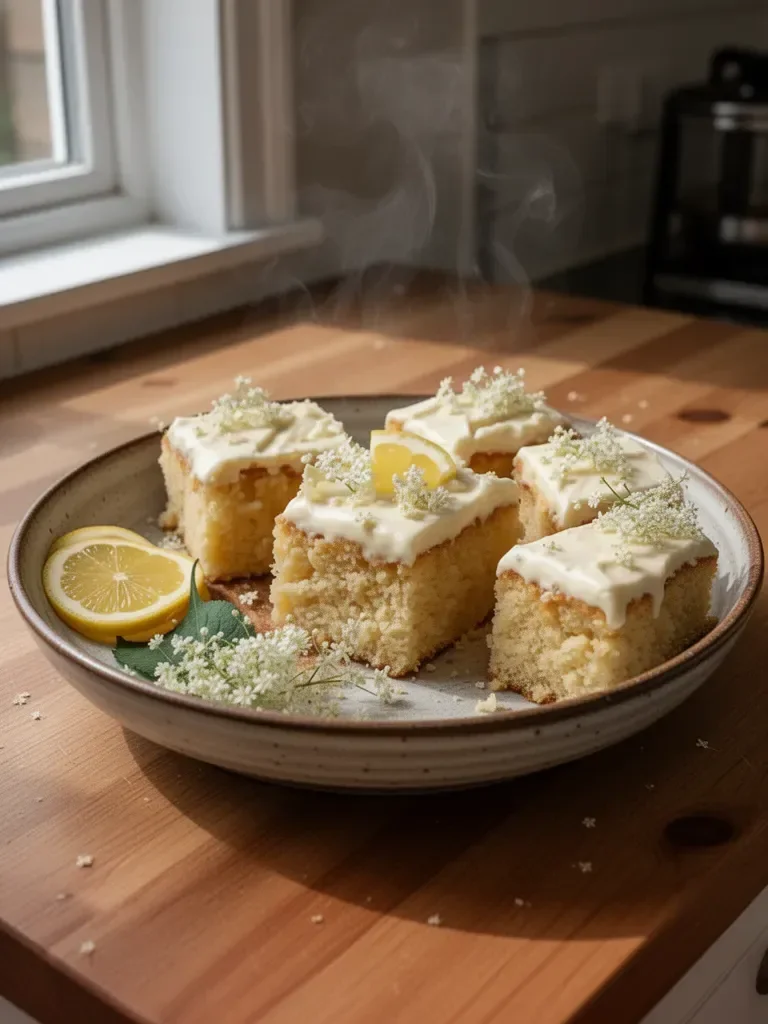 Lemon Elderflower Cake