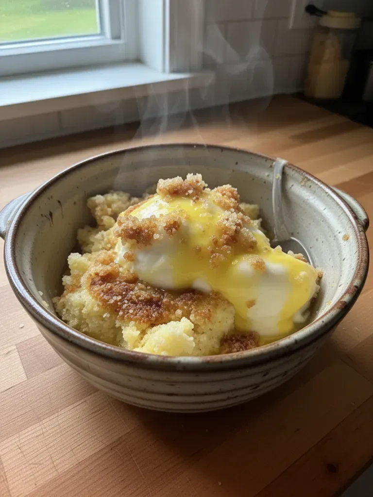 Magic Lemon Cobbler