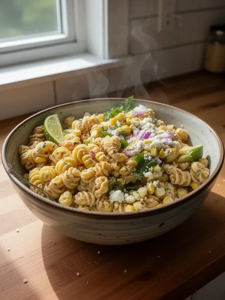 Mexican Street Corn Pasta Salad