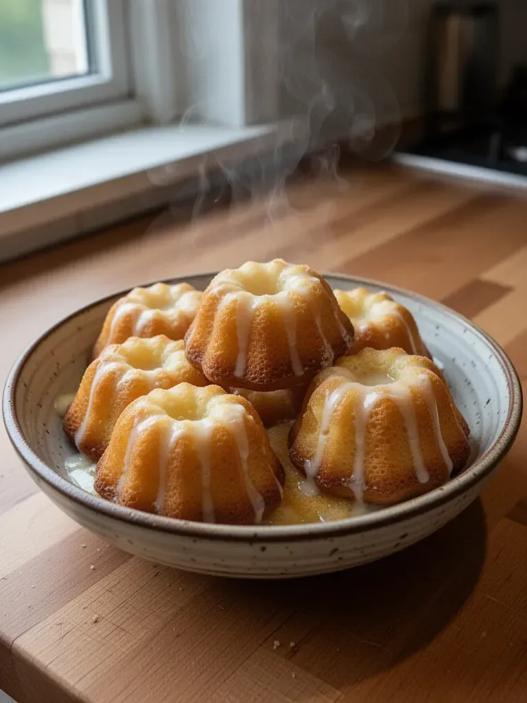 Mini Lemon Bundt Cakes