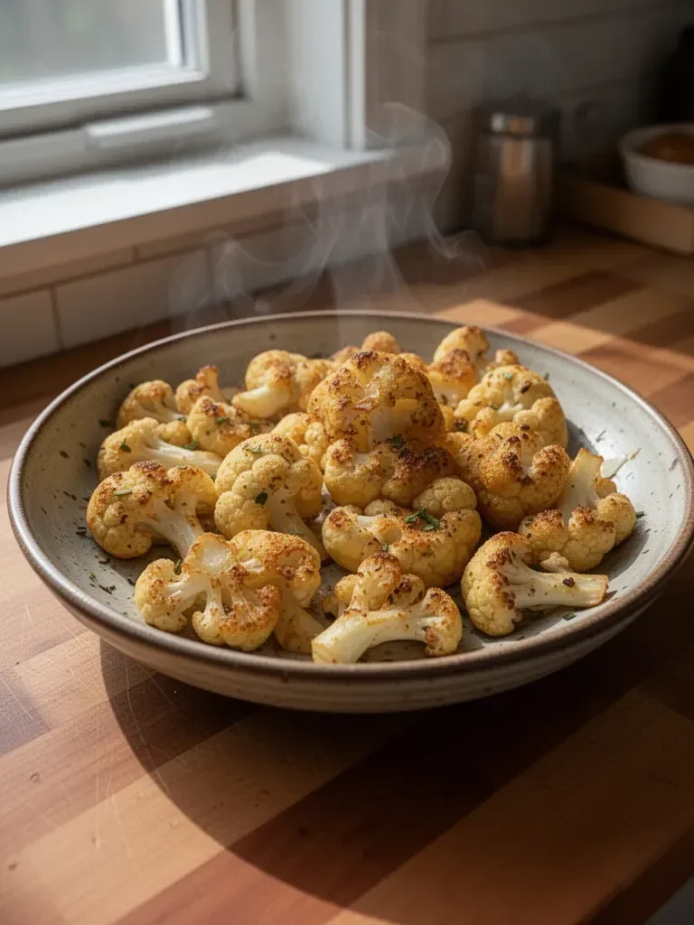 Oven-Roasted Cauliflower