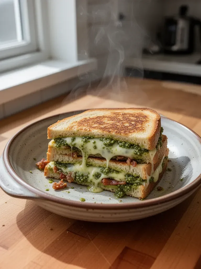 Pesto Grilled Cheese