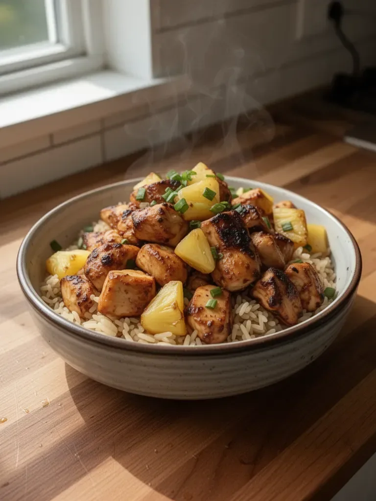 Pineapple Chicken and Rice