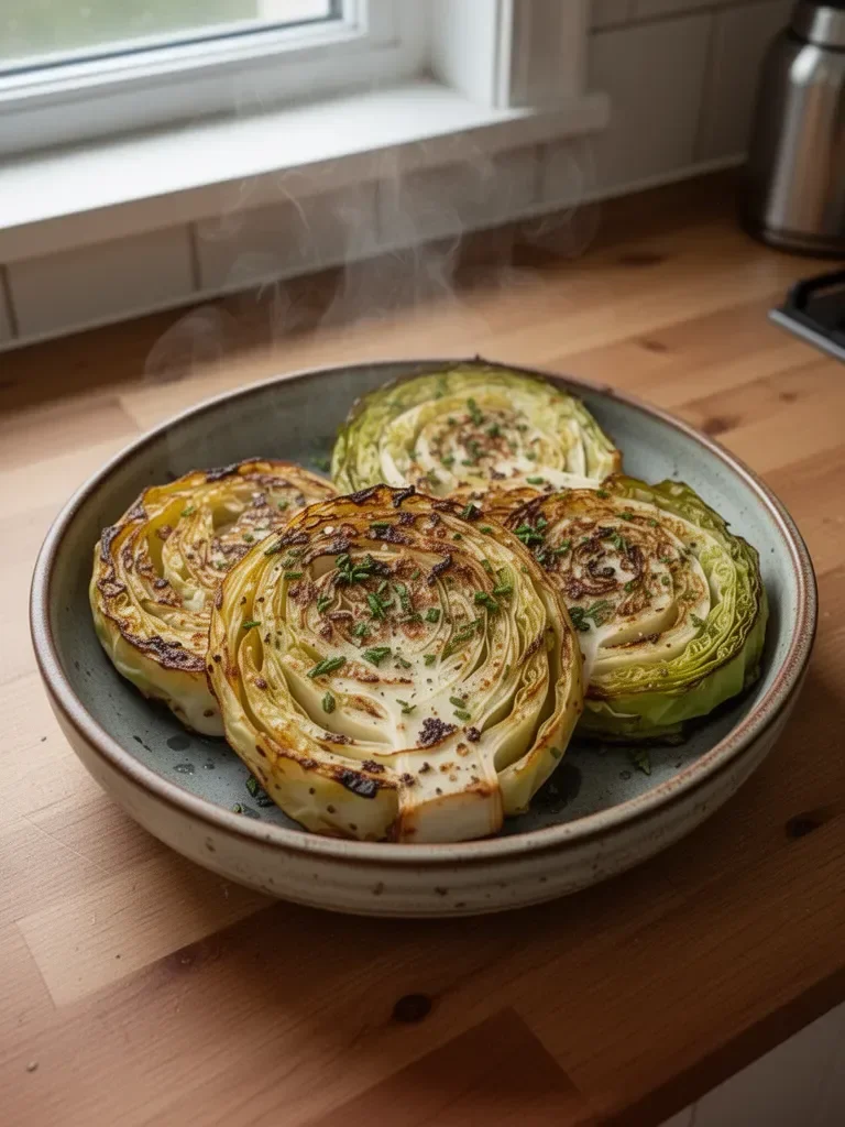 Roasted Cabbage Steaks