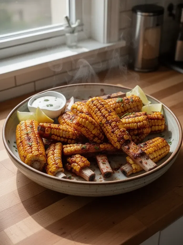 Roasted Corn Ribs