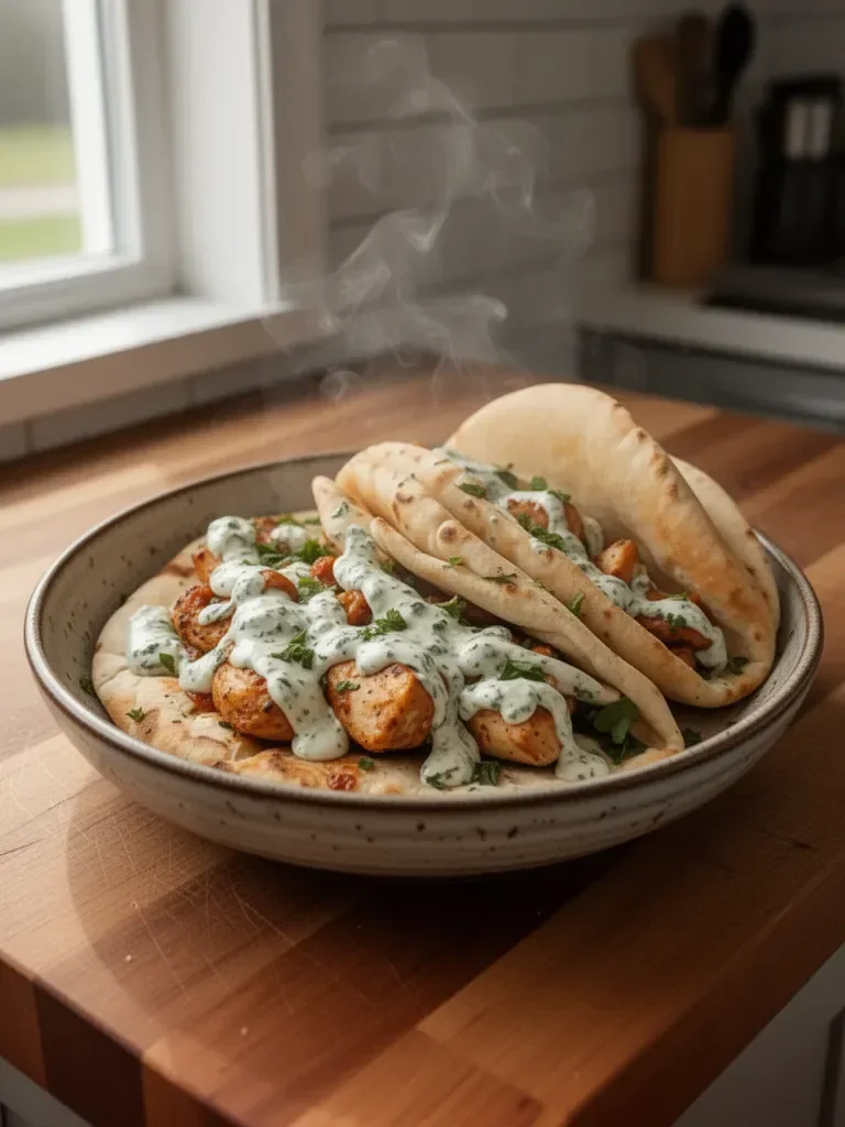 Sheet Pan Chicken Pitas with Herby Ranch