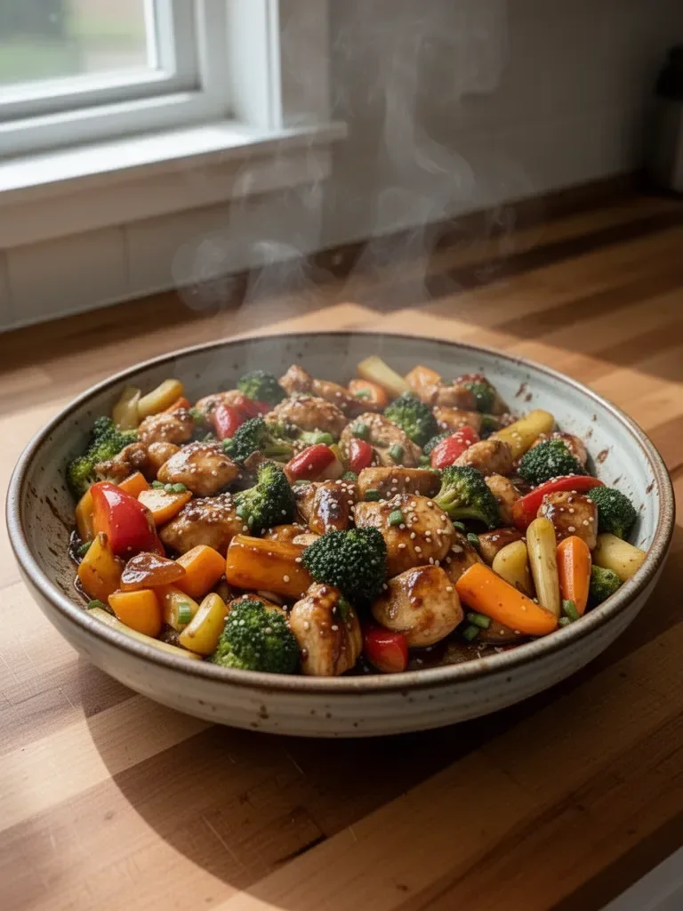 Sheet Pan Teriyaki Chicken & Veggies