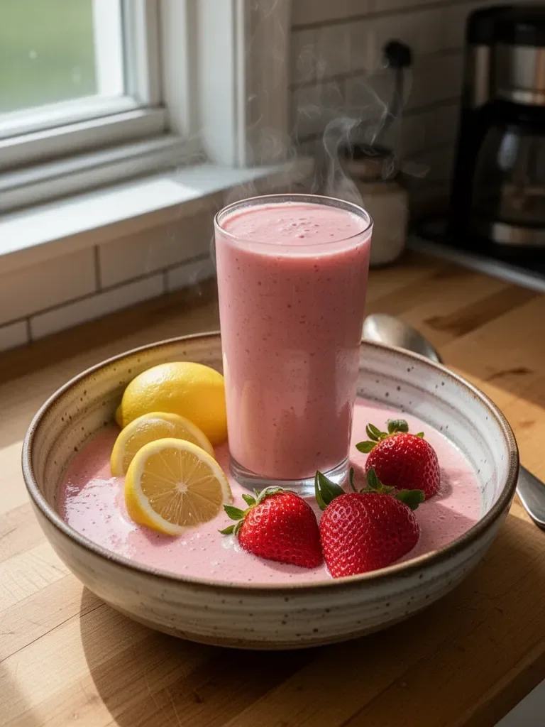 Strawberry Lemon Smoothie