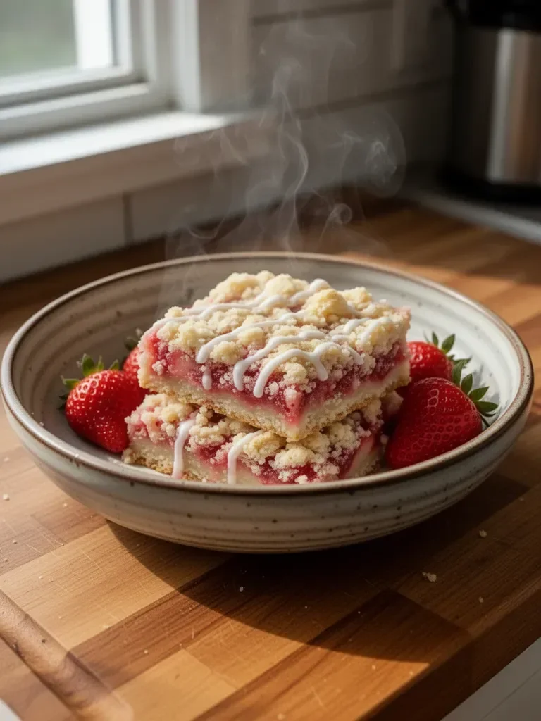 Strawberry Shortcake Bars