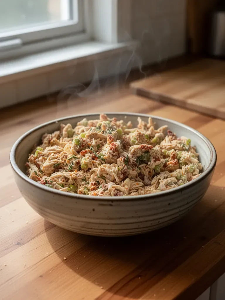 Zesty Sun-Dried Tomato Chicken Salad
