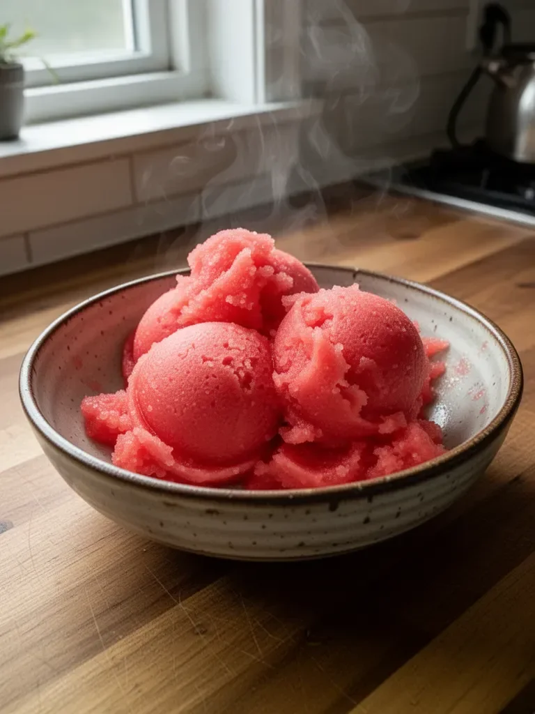 2-Ingredient Ninja Creami Watermelon Sorbet