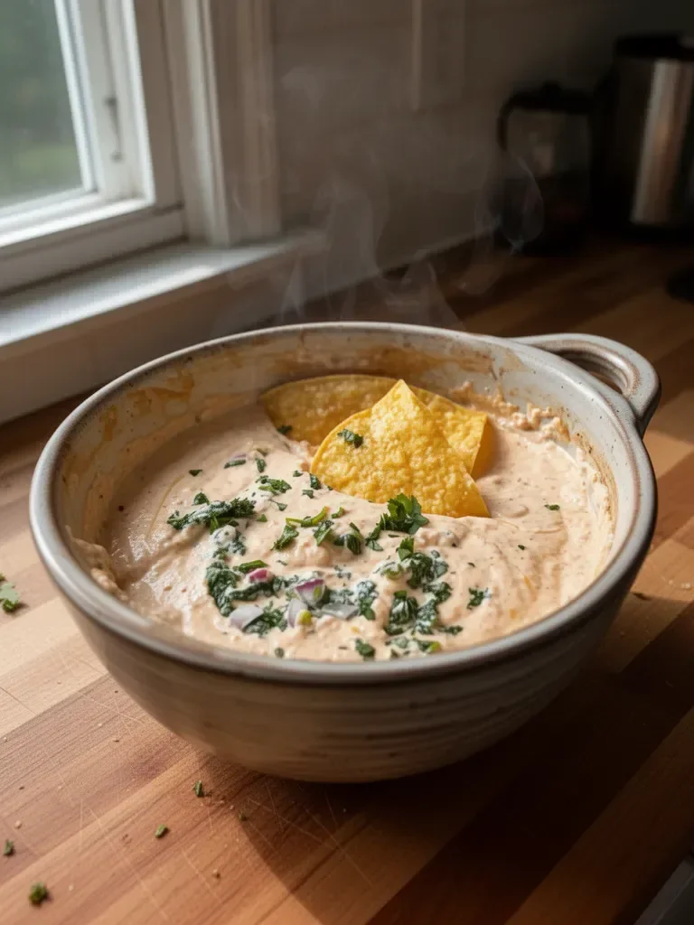 3-Ingredient Cottage Cheese Queso