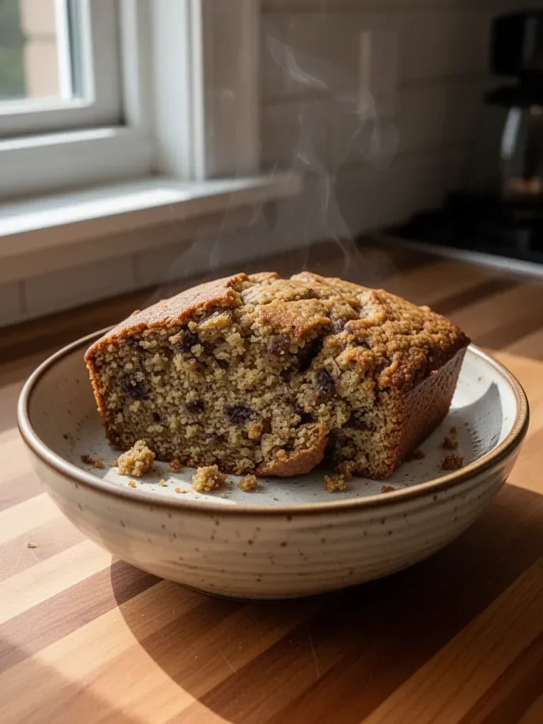 5 Ingredient Vegan Banana Bread