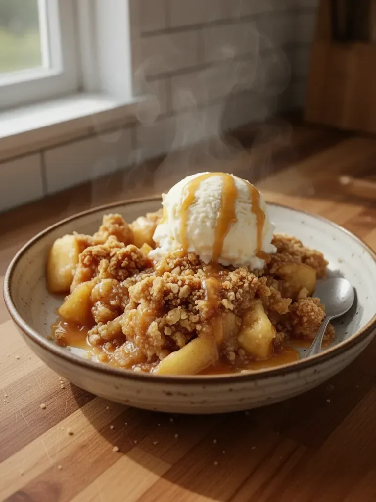 Baked Apple Crumble