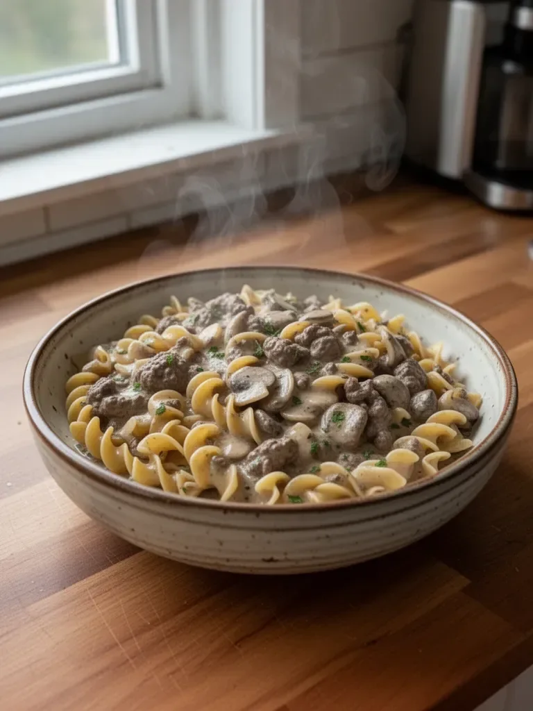 Beef Stroganoff