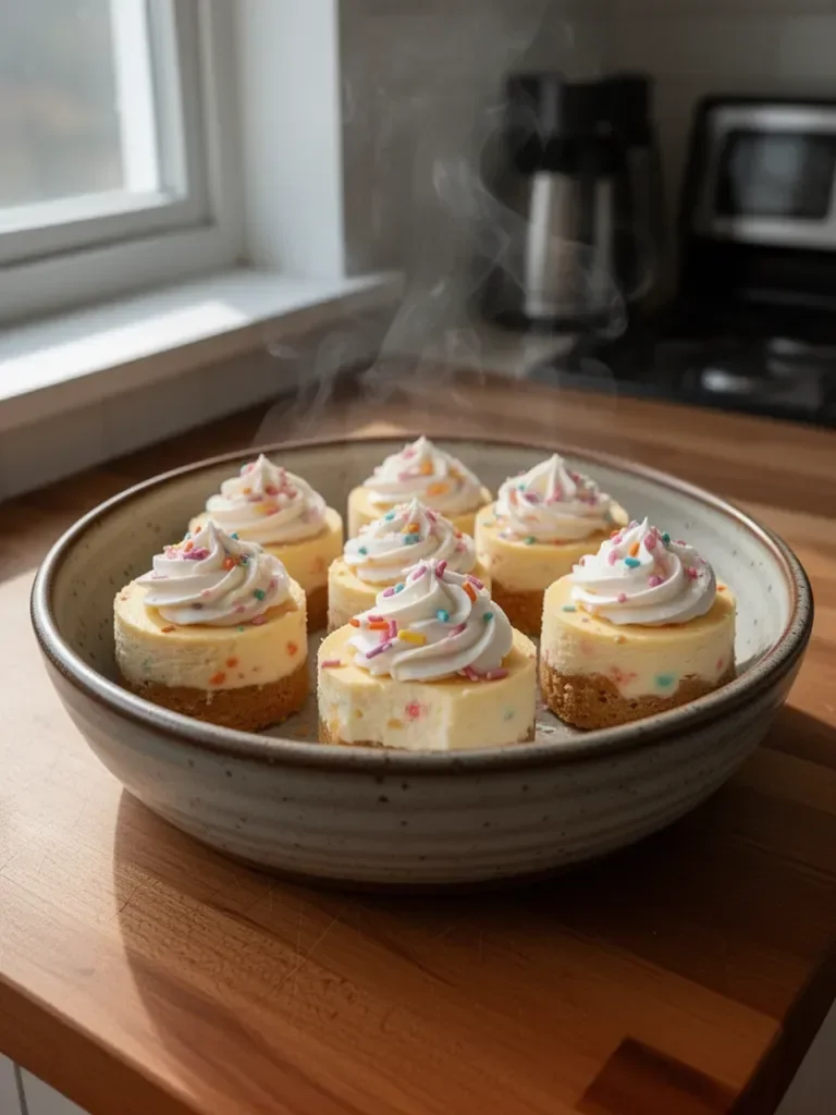 Best Mini Birthday Cheesecakes