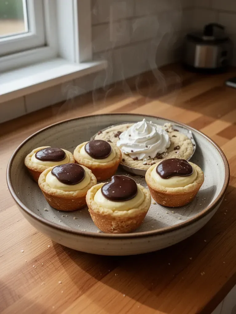 Boston Cream Pie Cookies