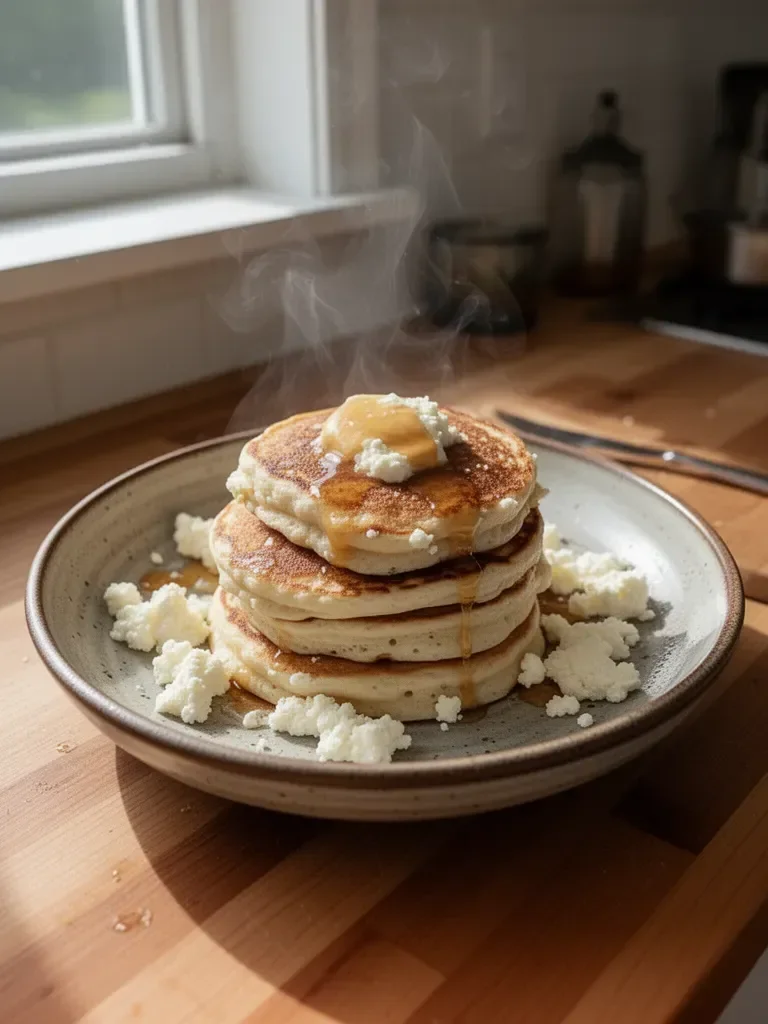 Carnivore Cottage Cheese Pancakes