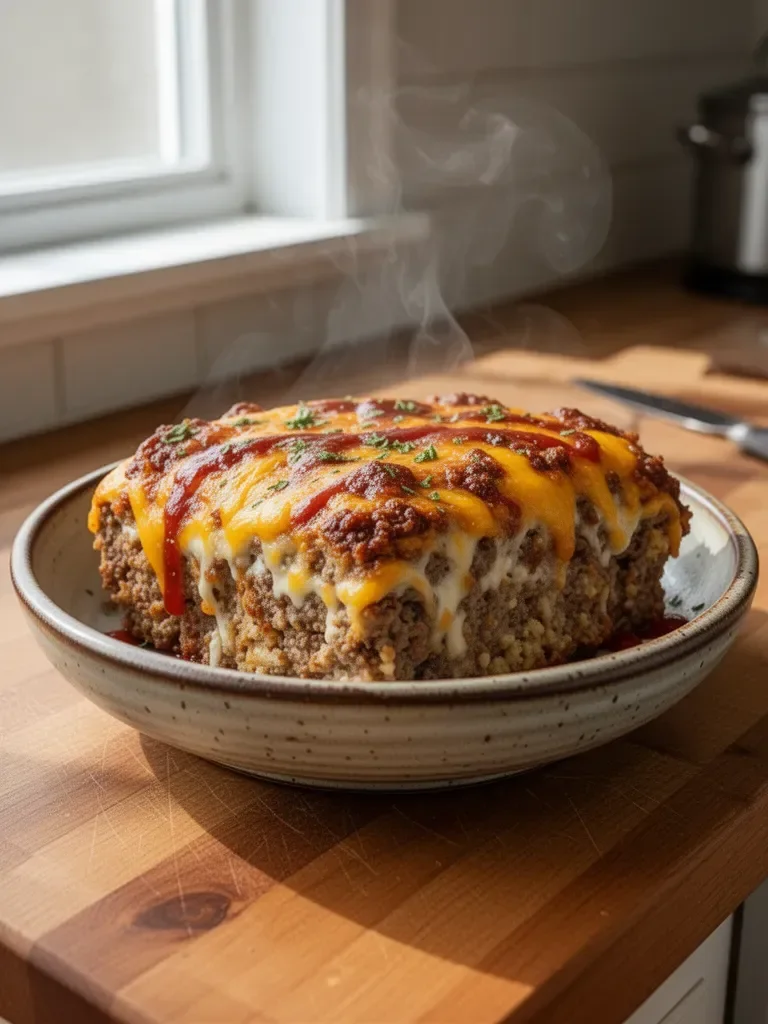 Cheesy Meatloaf Casserole