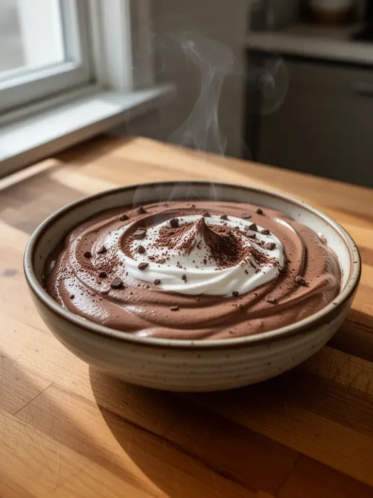 Chocolate Greek Yogurt Mousse