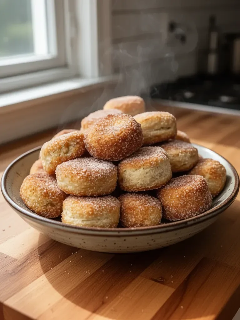Cinnamon Sugar Biscuit Bites