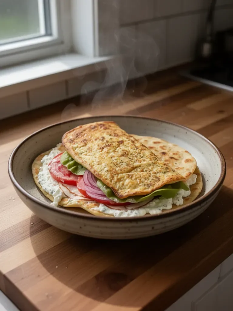 Cottage Cheese Flatbread